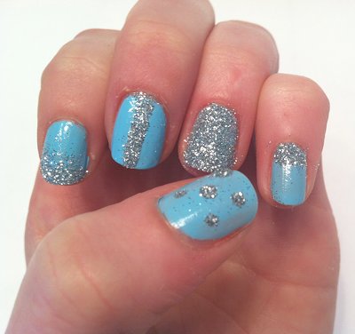 Glitter nail designs