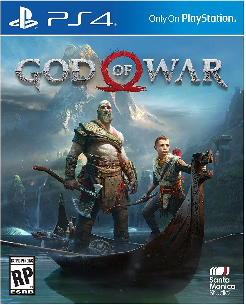 God of War 4 Video Game cover