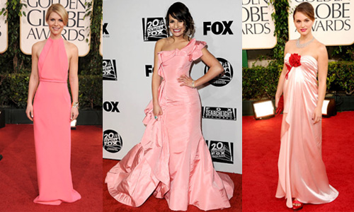 Golden Globes 2011 Trend- Pink