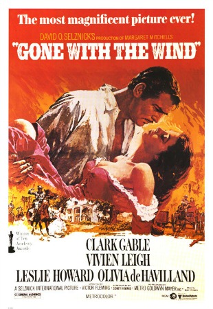 Gone with the wind movie poster