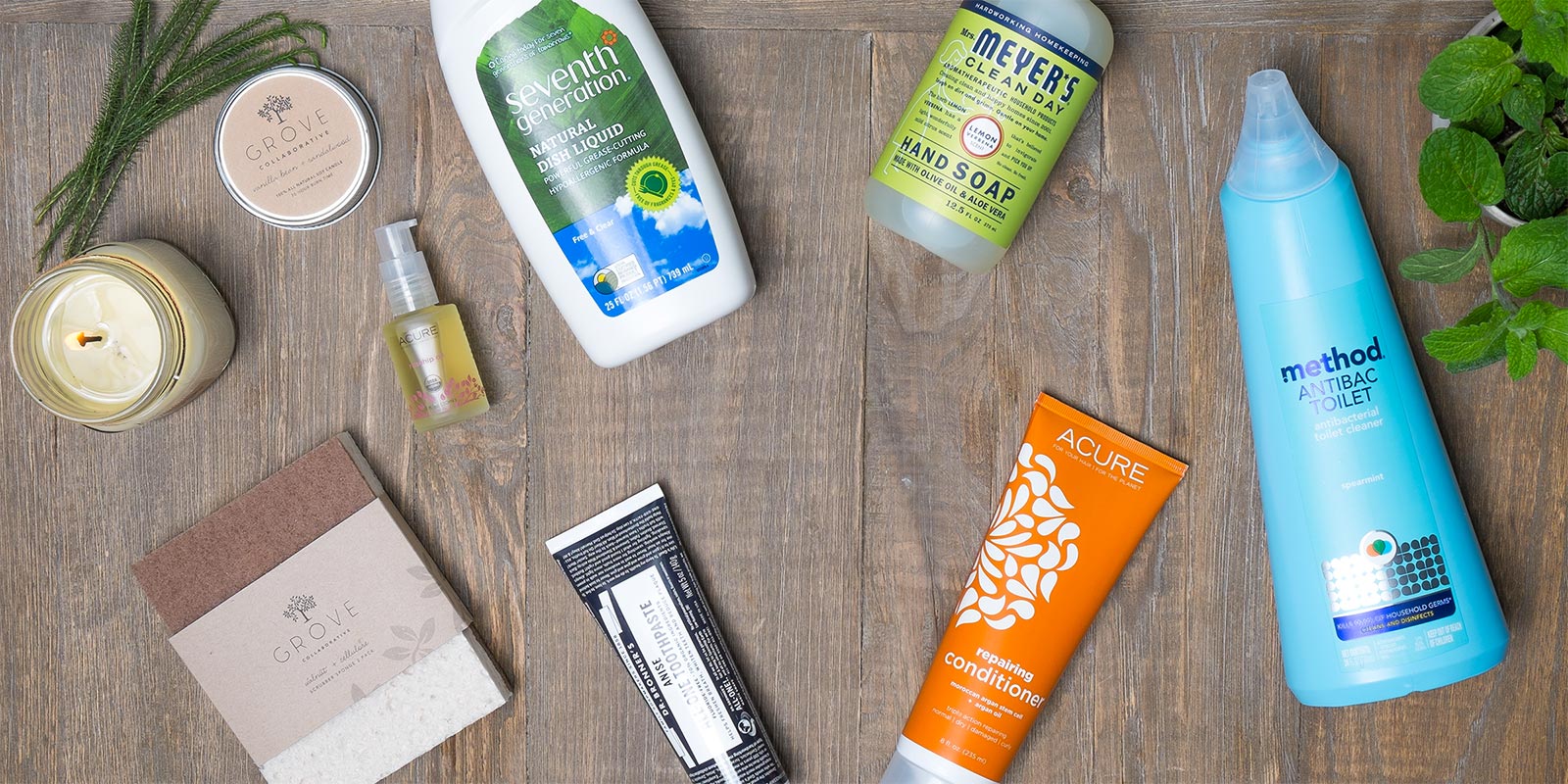 Grove collaborative subscription box cleaning supplies