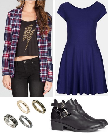 Grunge inspired outfit
