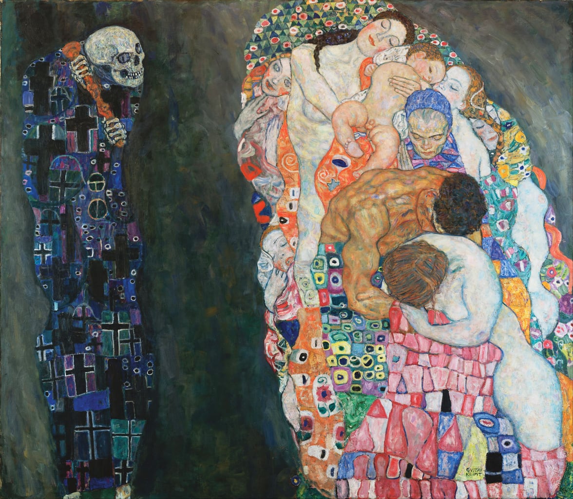 klimt life and death edit