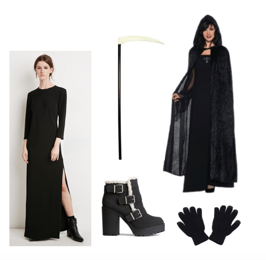 Grim Reaper halloween outfit