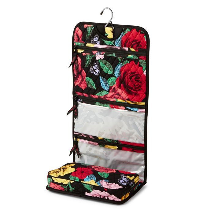 Vera Bradley hanging organizer to keep you organized while traveling