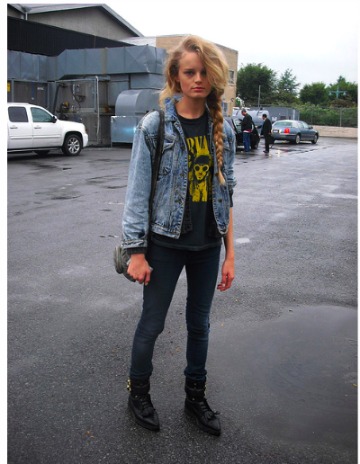 hanne denim outfit