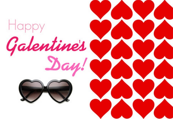 Happy galentines day
