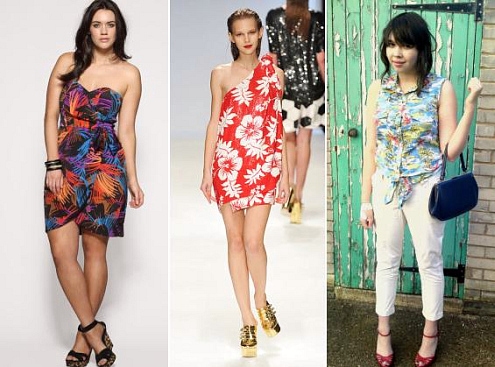 Hawaiian Print Looks