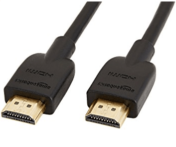 black hdmi cables