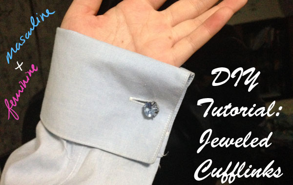 Header image diy cufflinks