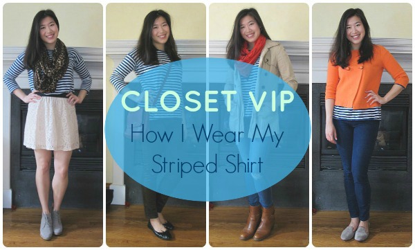 Closet VIP: How I Wear My Striped Shirt