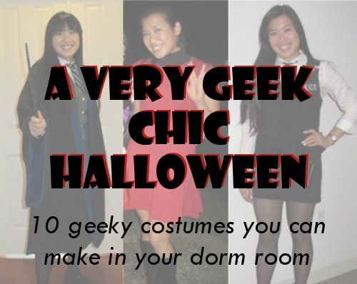 Geek chic costumes: Cho Chang, Uhura, Amy Pond