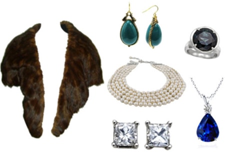 Heirloom fashion pieces- furs, diamonds, etc.