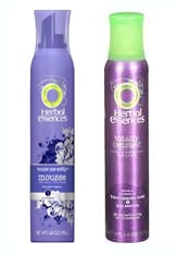herbal essences totally twisted curl mousse tousle me soflty