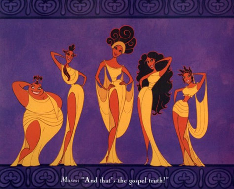 The Muses from Disney's Hercules