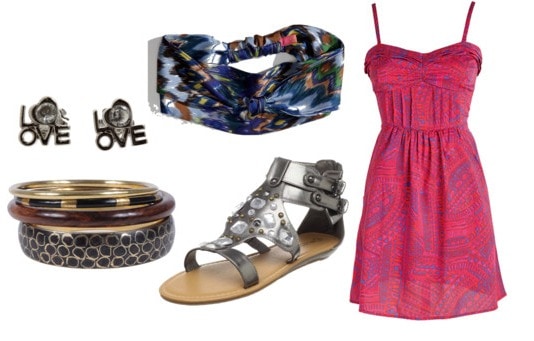 How to wear a hippie headband - outfit 2