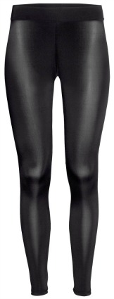 H&m leather look leggings