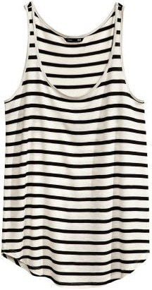 H&m striped tank top