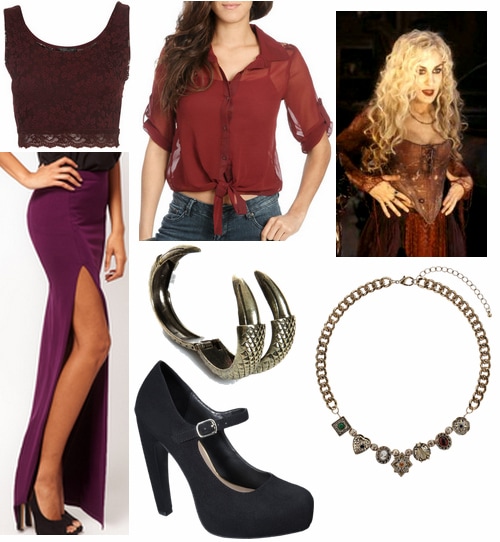Hocus Pocus Fashion- Sarah Sanderson Outfit