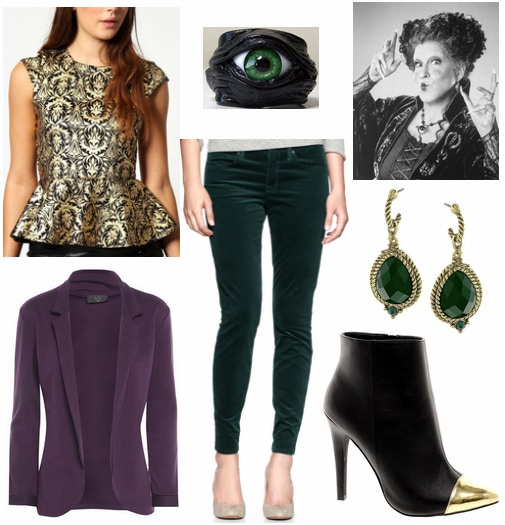 Hocus Pocus Fashion- Winifred Sanderson Outfit