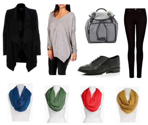 Hogwarts uniform inspired outfit