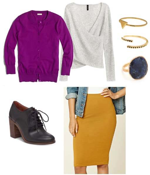 Fuchsia and Marigold outfit