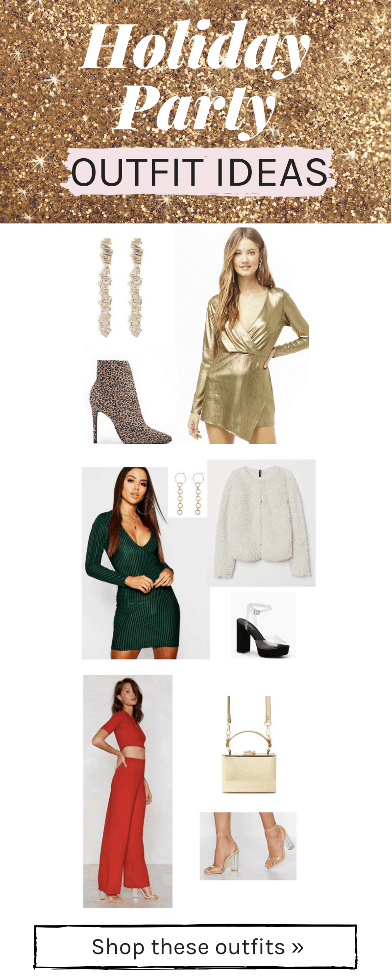 casual christmas party outfit ideas 2018