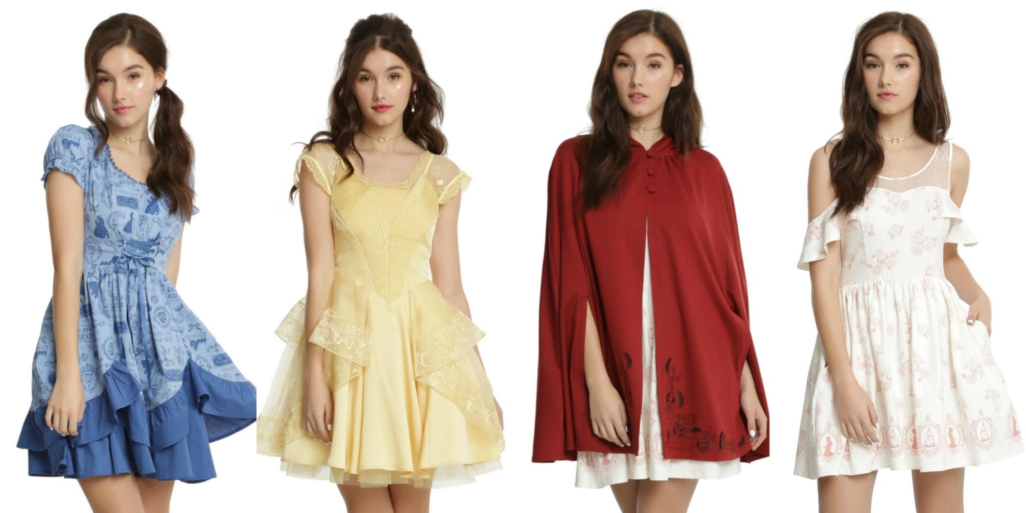 beauty and the beast dress hot topic