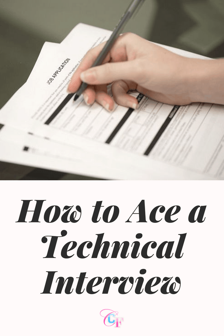 How to ace a technical interview - tips for interviews in computer science and engineering