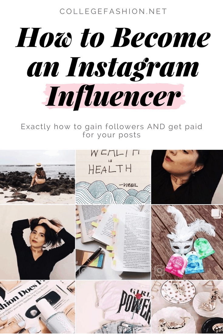 how to become an instagram influencer how to gain ins!   tagram followers and get paid for - instagram com health followers