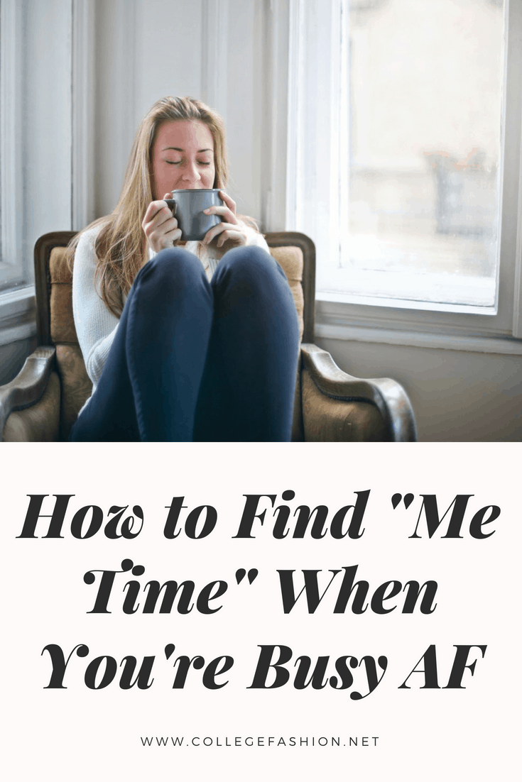 How to find me time when you're busy