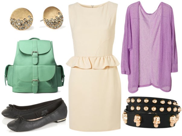 Class to Night Out: Peplum Dress - College Fashion