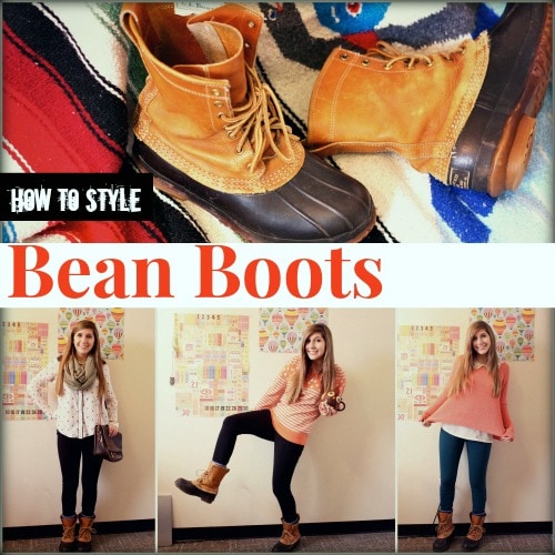 bean boots style