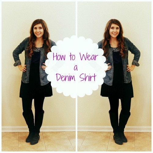 How to wear a denim shirt