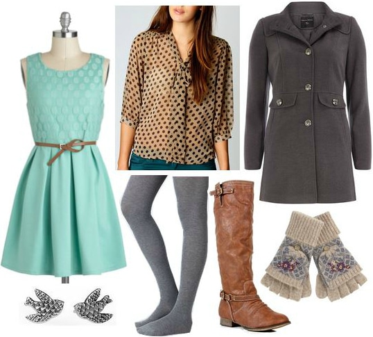 how to wear a sundress in winter