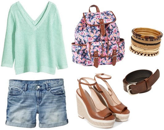 How to wear boyfriend shorts