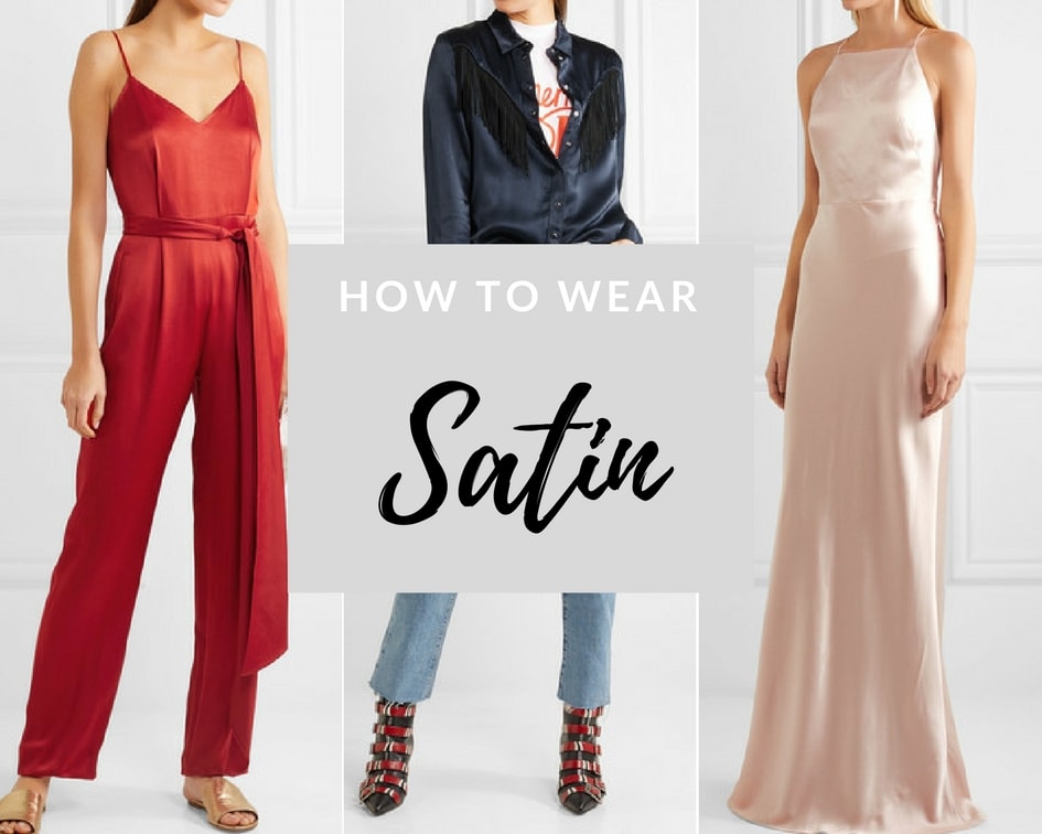 How to wear satin header