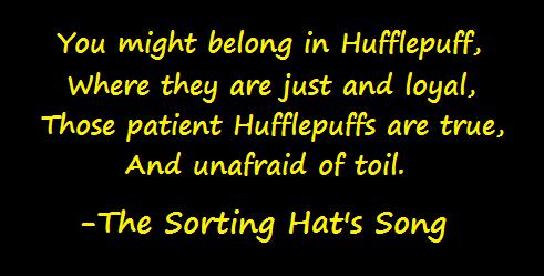 Hufflepuff Sorting Hat