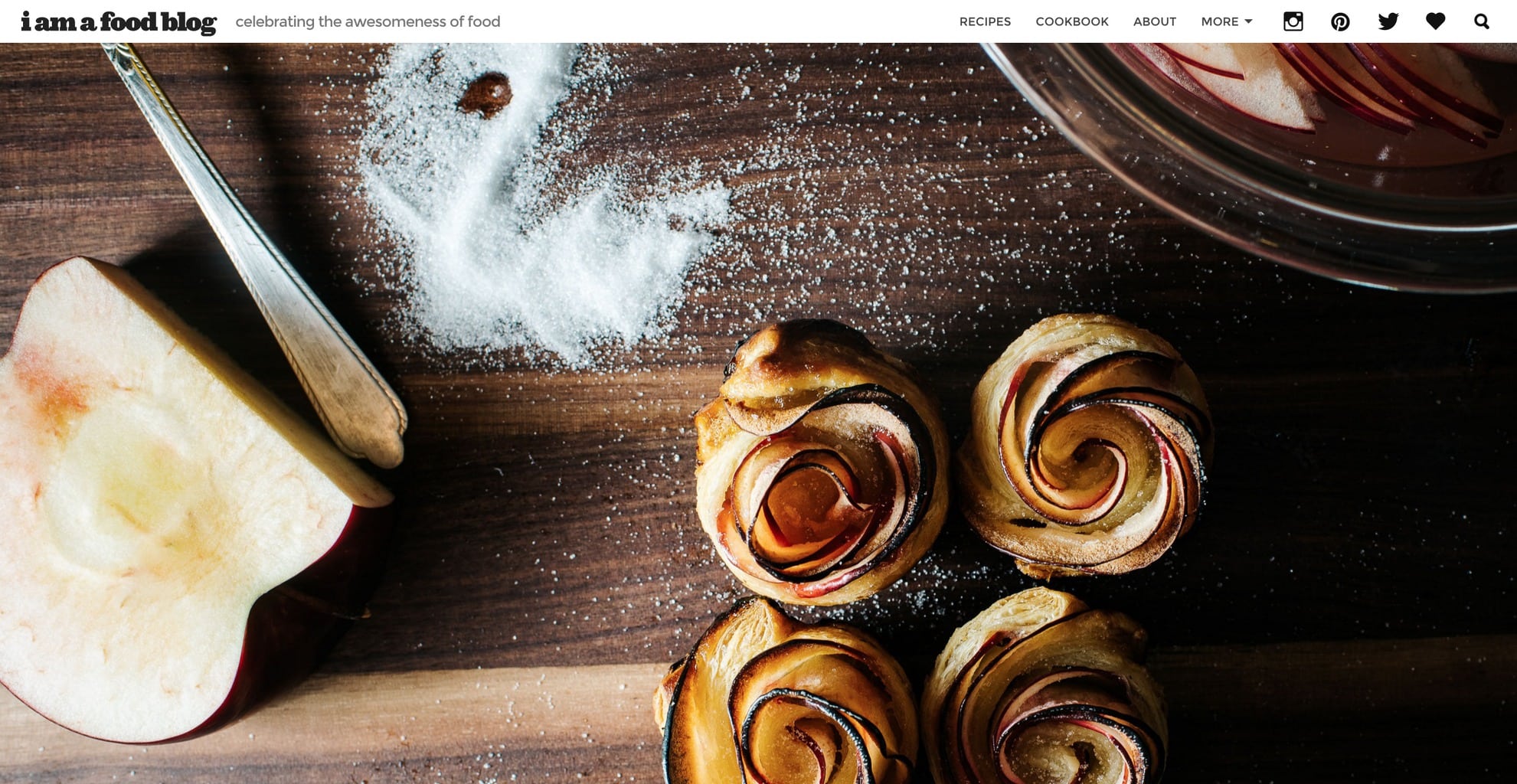 I Am a Food Blog screenshot