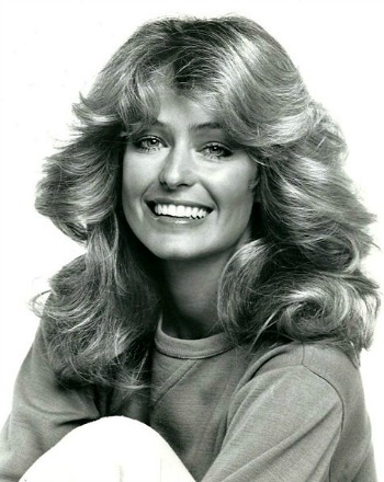 Iconic hair farrah fawcett