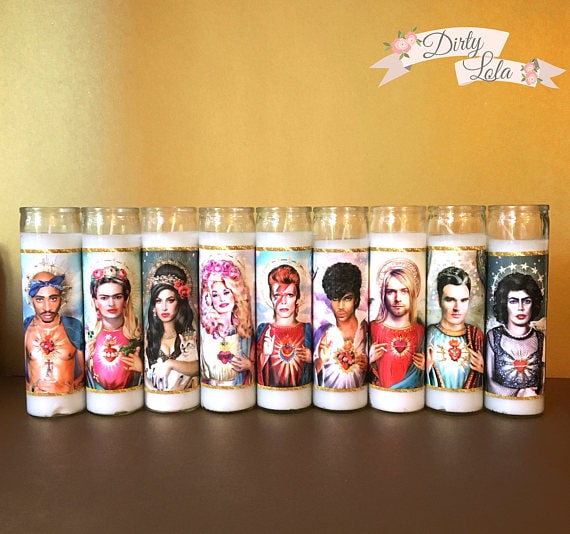 Blasphemy prayer candles