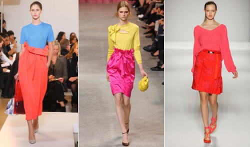 Neon fashion trend
