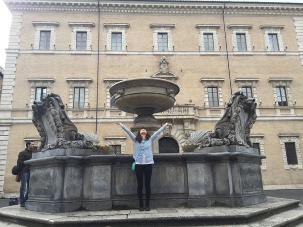 rome italy fountain