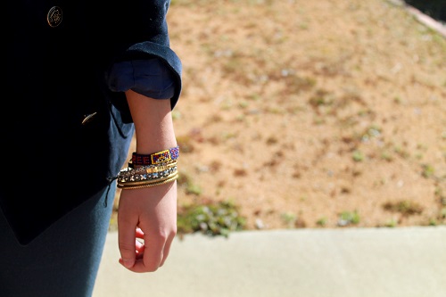 College street style - jewelry with a story