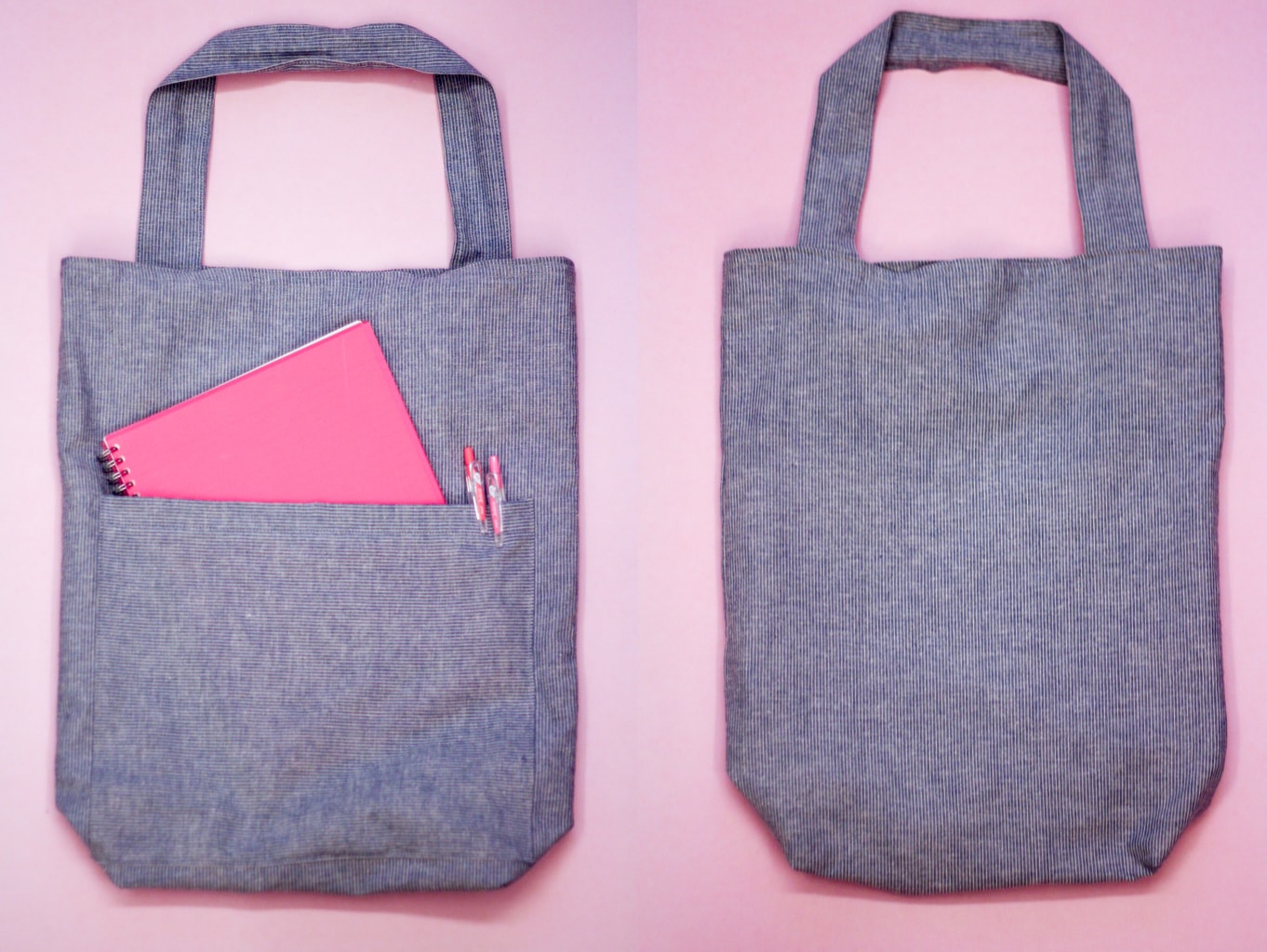 Homemade school bag cheap
