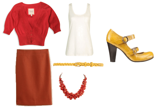 Outfit inspired by Emma from Glee