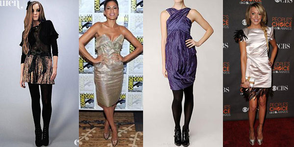The iridescent and metallic clothing trend