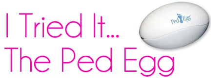 The Ped Egg packaging