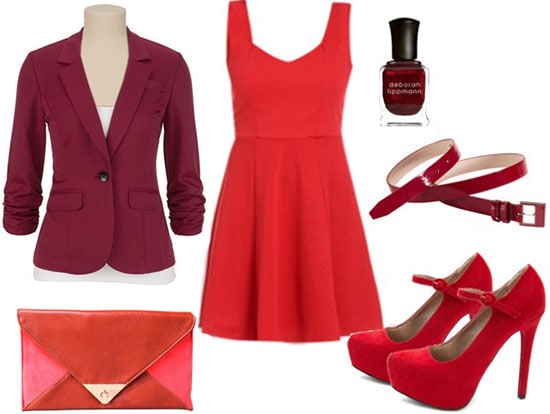 Jane Eyre red dress outfit