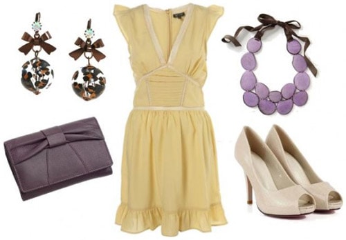 Yellow dress outfit inspired by Jane from Disney's Tarzan